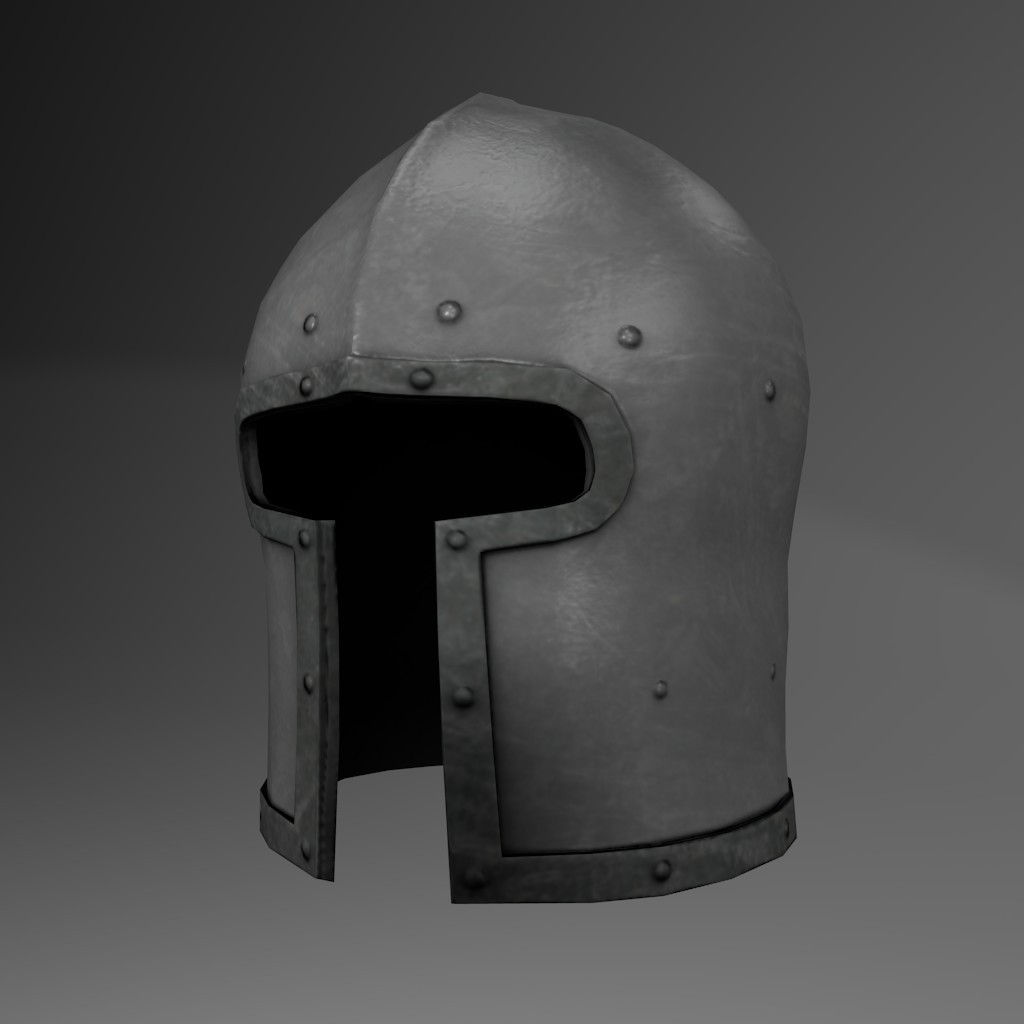 Barbute (Medieval Helmet) preview image 2
